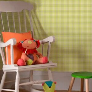 Papel de pared Gingham Mint 11090