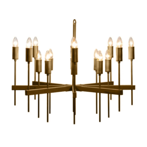 lámpara lustre eleganza