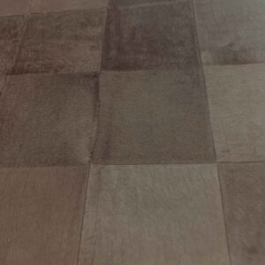 alfombra de cuero
