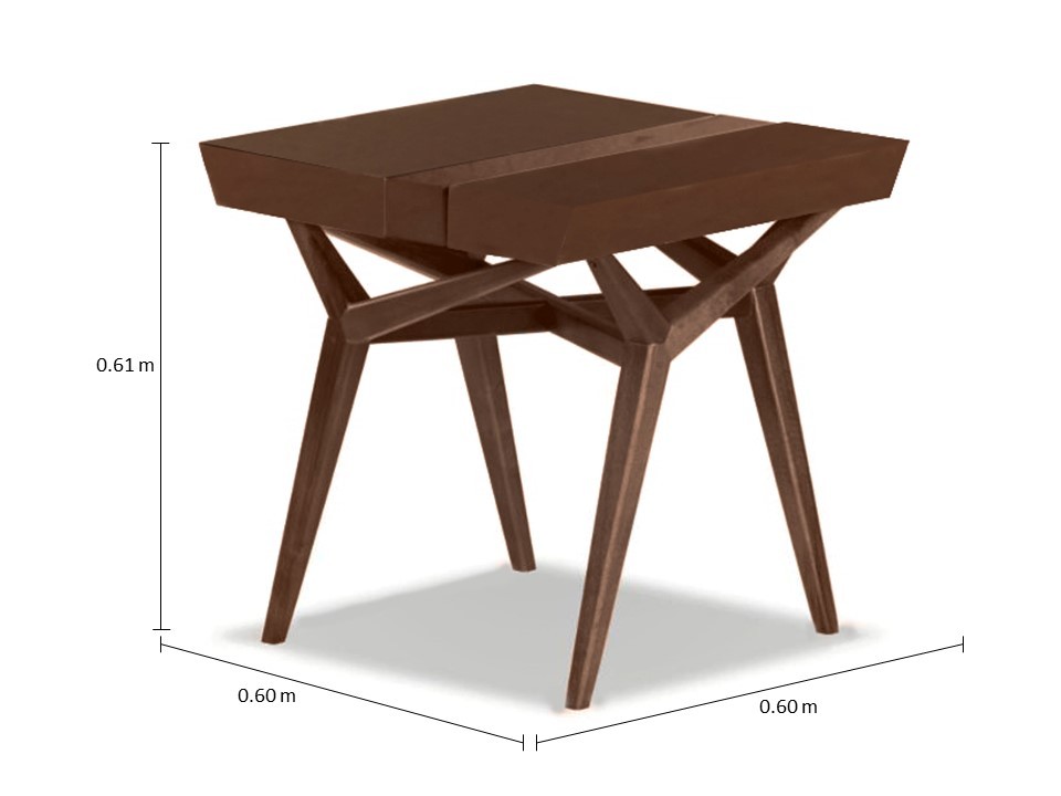 Mesa Lateral Oliver 0.60 m Mesa Lateral Oliver 0.60 m