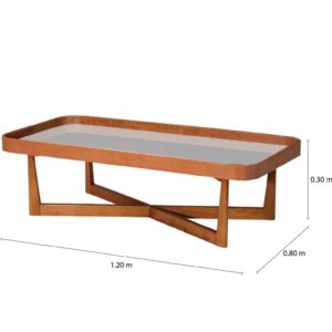 mesa de centro naturale