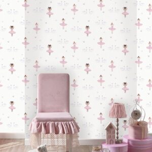 Papel de Pared Make Believe - Ballerina Pink 12460