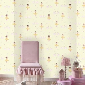 Papel de Pared Make Believe - Ballerina Pink 12460