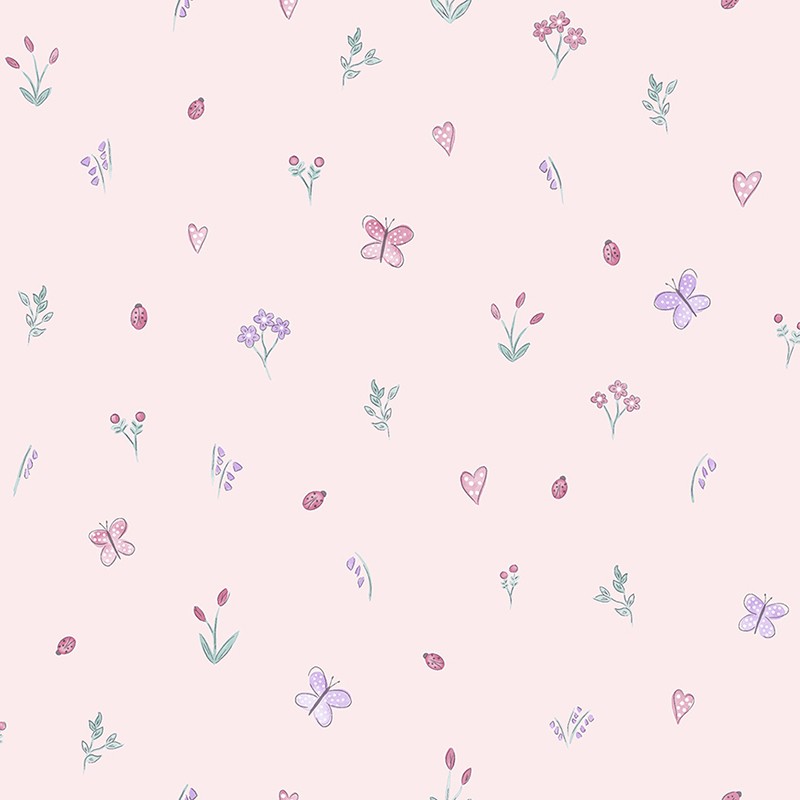 Papel de Pared Make Believe - Butterfly Garden