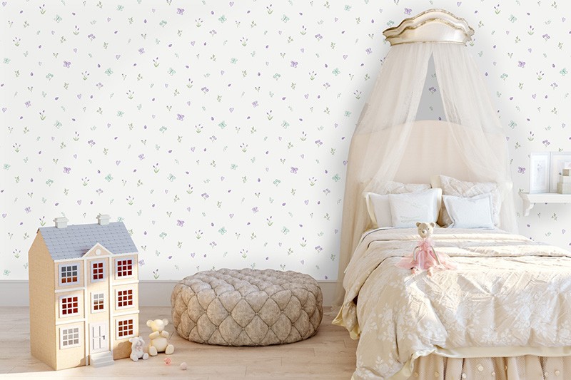 Papel de Pared Make Believe – Butterfly Garden Papel de Pared Make Believe - Butterfly Garden
