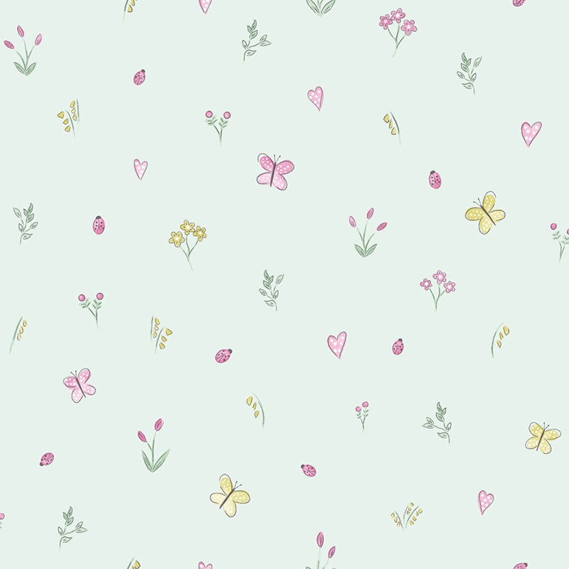 Papel de Pared Make Believe – Butterfly Garden Papel de Pared Make Believe - Butterfly Garden