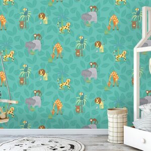 Papel de Pared Make Believe - Jungle Friends