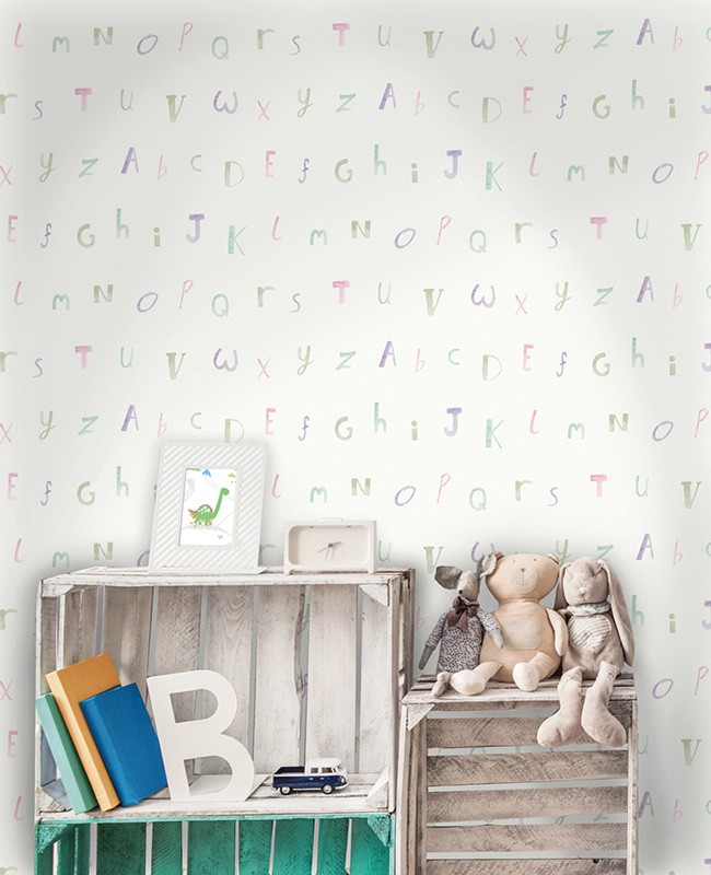 Papel de Pared Make Believe – Alphabet Papel de Pared Make Believe - Alphabet