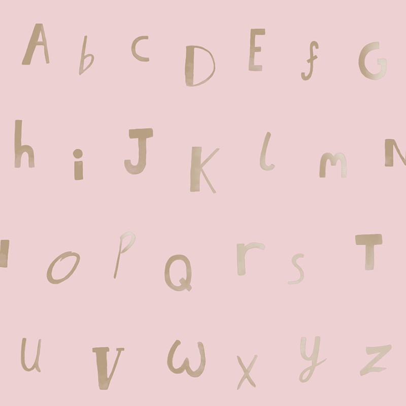 Papel de Pared Make Believe – Alphabet Papel de Pared Make Believe - Alphabet