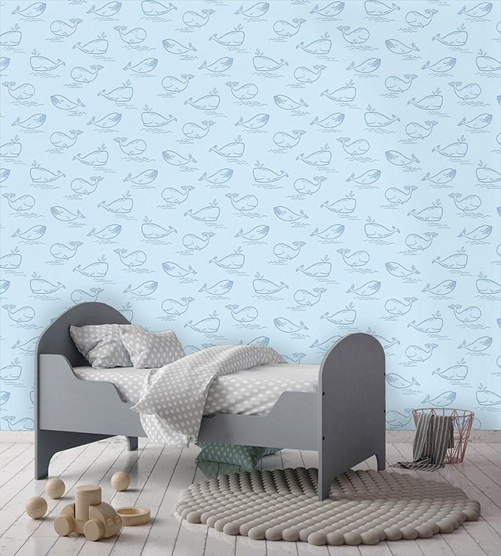 Papel de Pared Make Believe – Whale of a Time Papel de Pared Make Believe - Whale of a Time