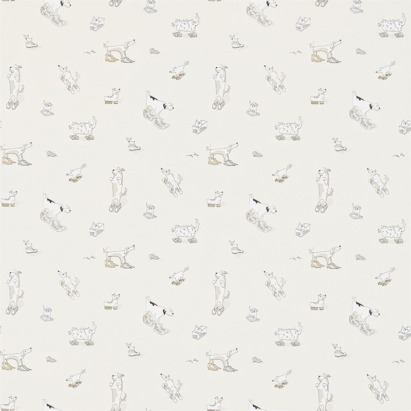 Papel de Pared Abracazoo – Dogs in Clogs Papel de Pared Abracazoo - Dogs in Clogs