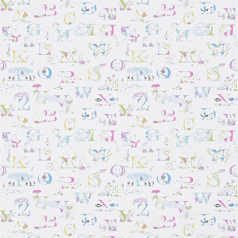 Papel de Pared Abracazoo – Alphabet Zoo Papel de Pared Abracazoo - Alphabet Zoo