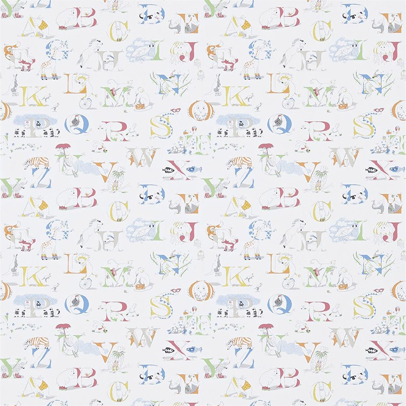 Papel de Pared Abracazoo - Alphabet Zoo