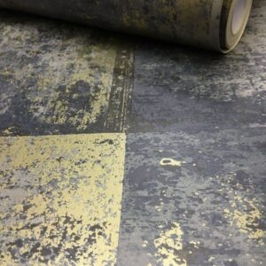 Papel de pared Metal Panel Blue