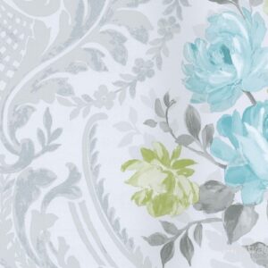Papel de pared Brigitte non woven soft teal