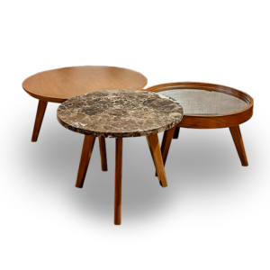 set mesa de centro mila
