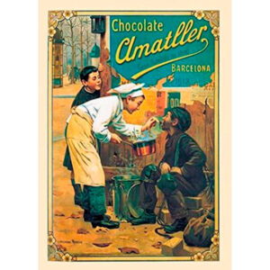 Cuadro vintage chocolate Amatller