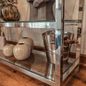 Estante decorativo Inox