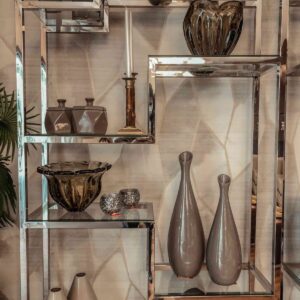 Estante decorativo Inox