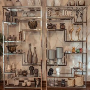 Estante decorativo Inox