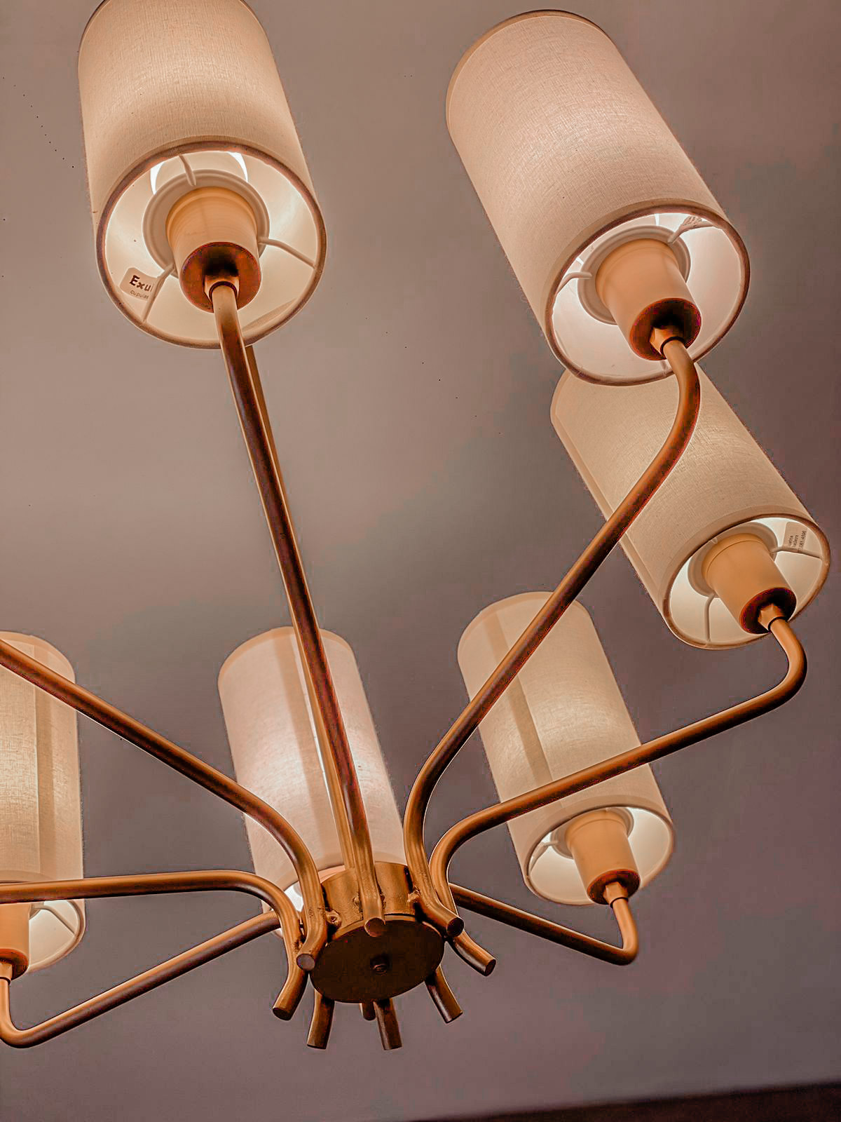 Francesca GOLD (3) lampara lustre francesca