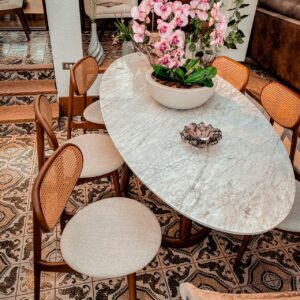 Mesa Comedor Ovalada