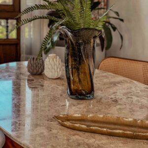 mesa comedor ovalada