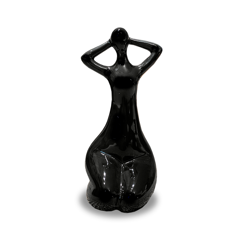 escultura mujer decorativa