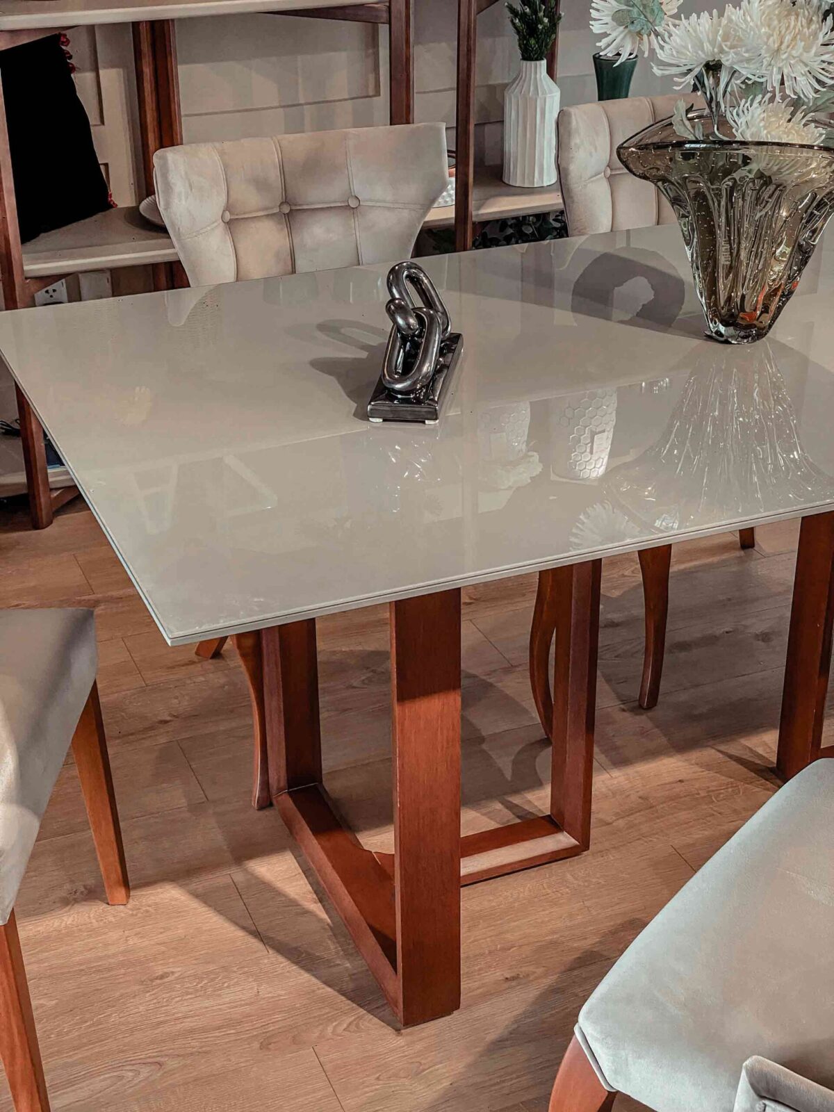 Tril NANQUIM AMENDOA 1.80 (3) mesa comedor tril