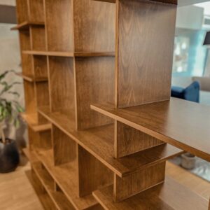 estante separador de ambientes