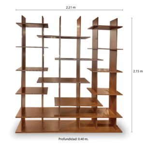 estante separador de ambientes