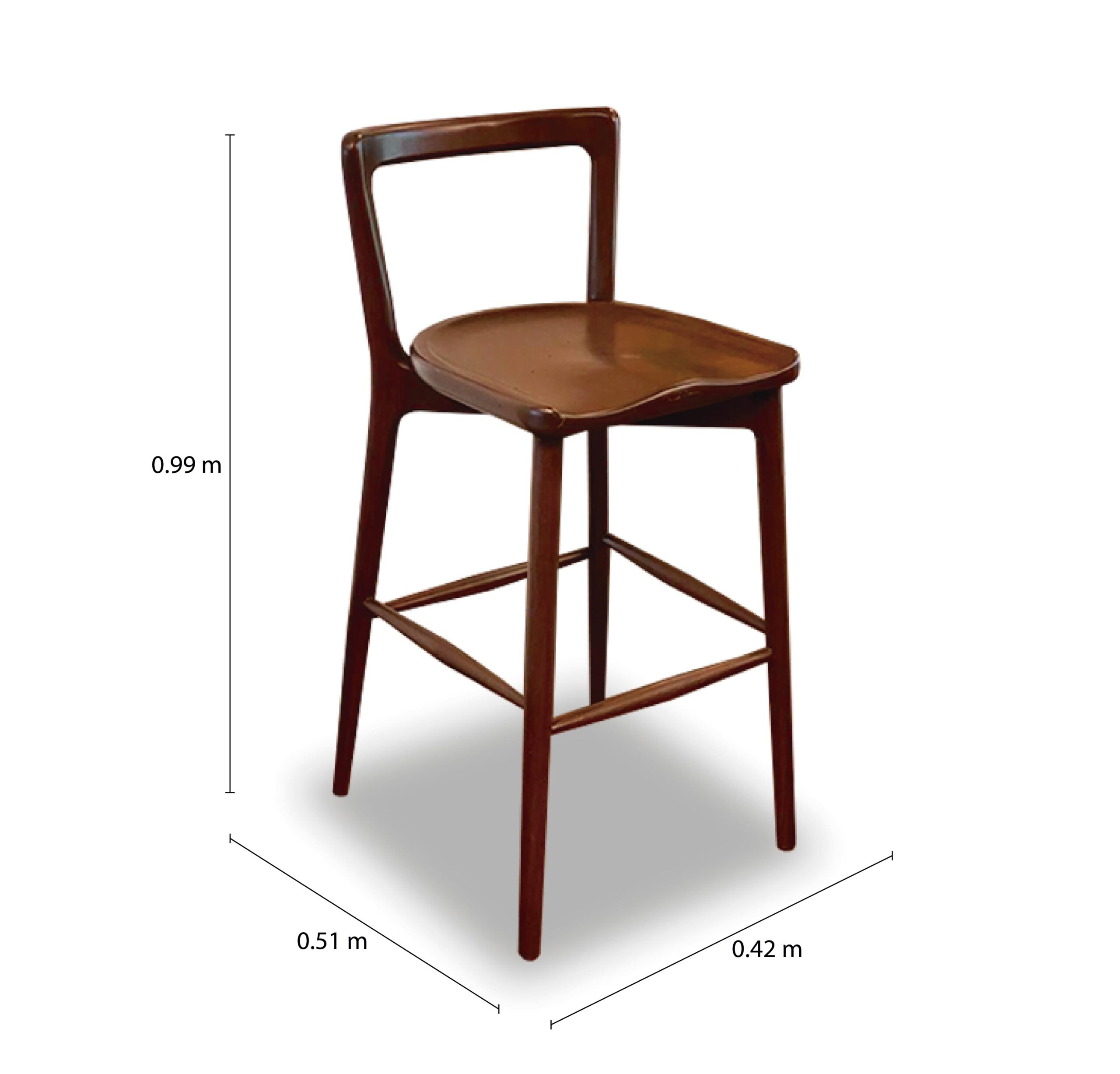 Hally ROBLE (6)-98 taburete hally