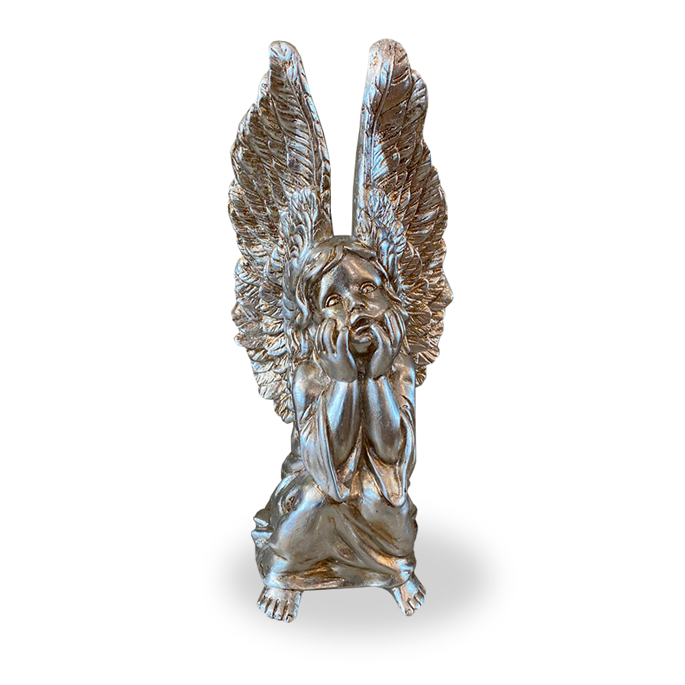 escultura angel decorativo