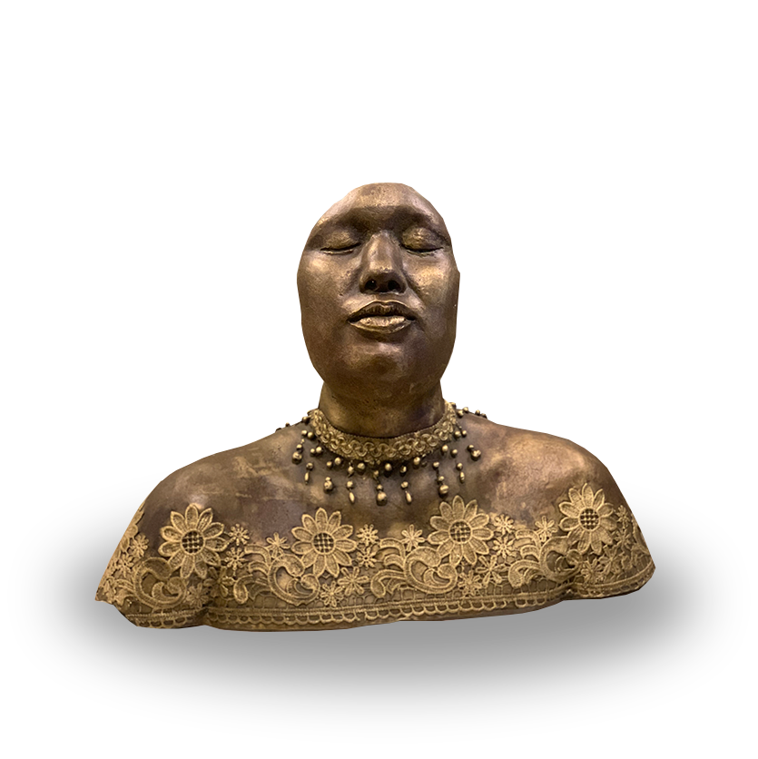 escultura busto