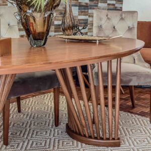 mesa comedor orn ovalada