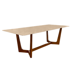 mesa comedor travertino
