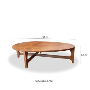 mesa de centro foglia