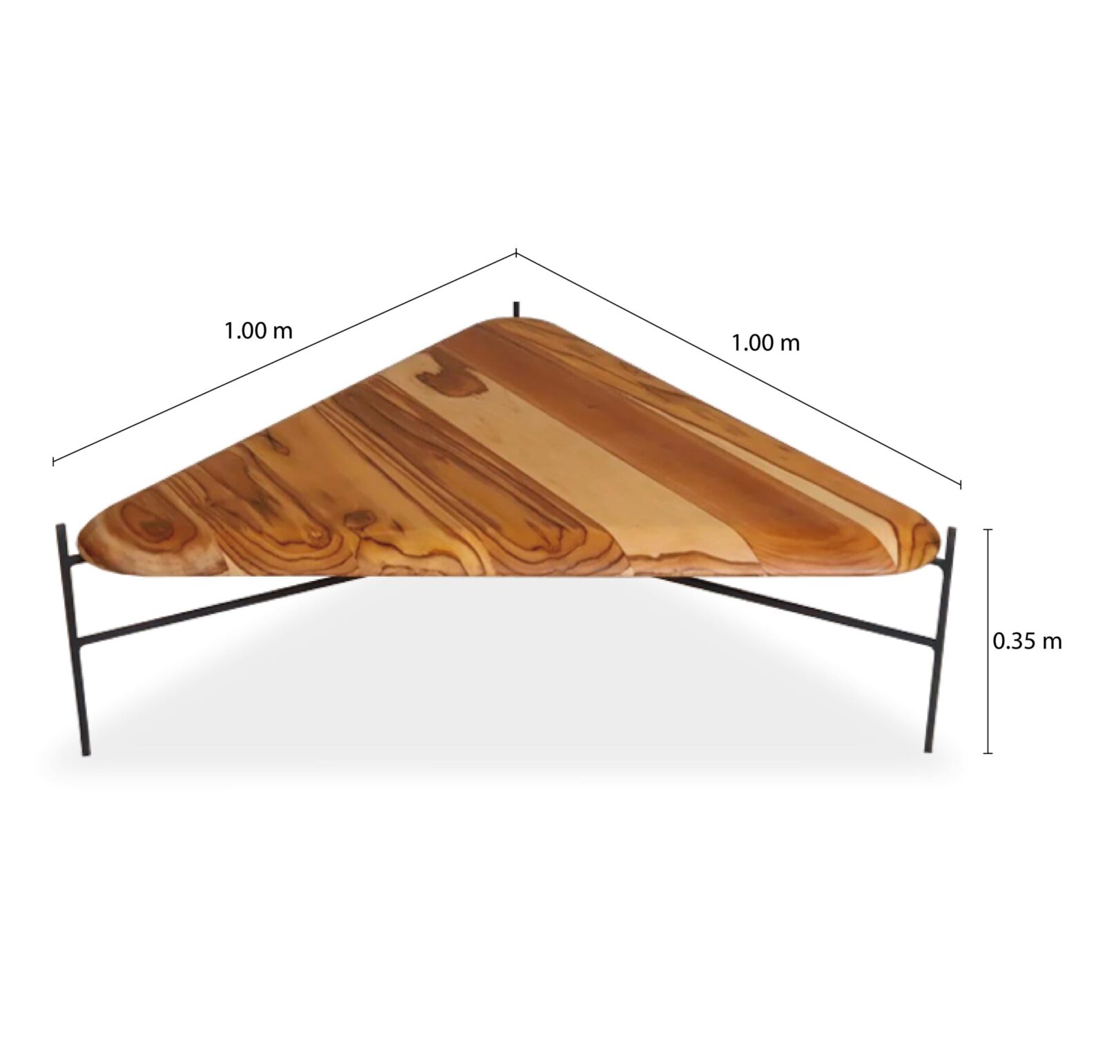 Arya TECA (2)-226 mesa de centro arya triangular
