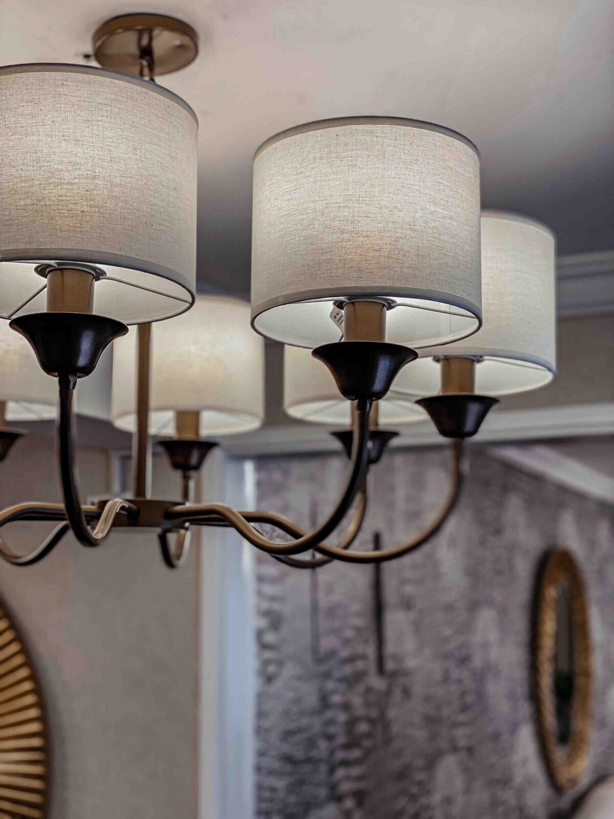 Lustre Alba 8 brazos (6) lampara lustre alba 8 brazos