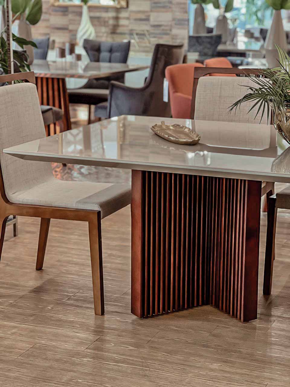 Toscana OFF WHITE 2.20 (3) mesa comedor toscana
