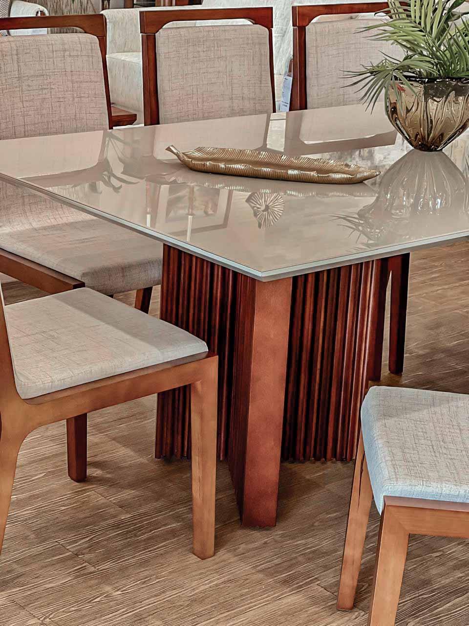Toscana OFF WHITE 2.20 (5) mesa comedor toscana