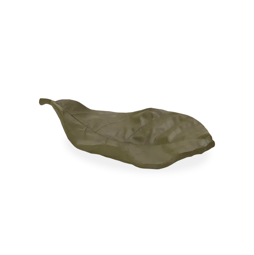 adorno hoja decorativa