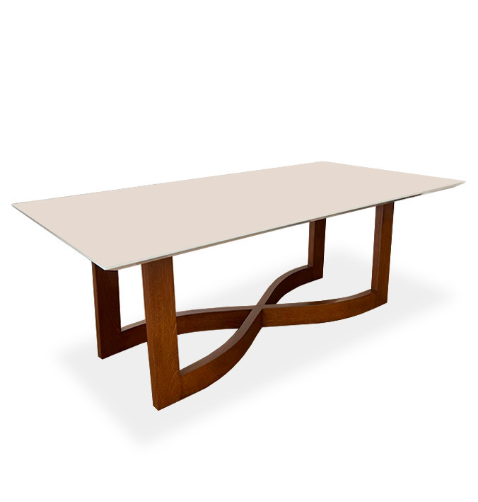 Infinito OFF WHITE (1) mesa comedor infinito