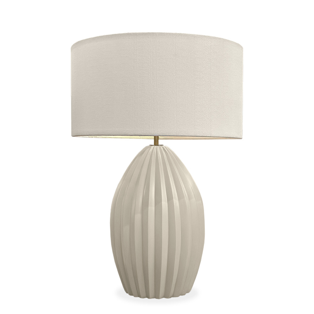 lampara de mesa alba