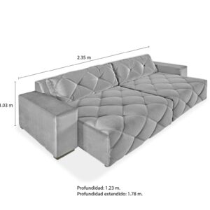 sofa glace extensible