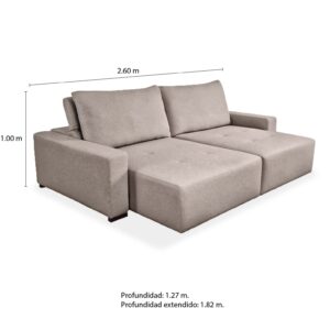 sofa zelo extensible